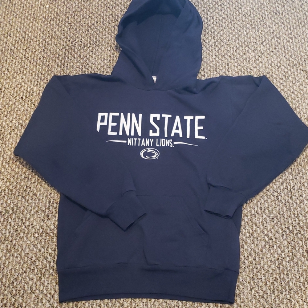Hanes Navy Penn State Nittany Lions Hoodie with White Logo